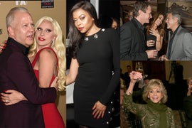 Party Report in Pictures: Lady Gaga, Taraji P. Henson, Jane Fonda Paint the Town (Updating Photos)