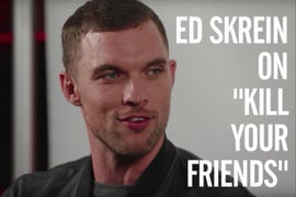 Toronto: Ed Skrein on How Badly He Wanted Role in Nicholas Hoult’s Dark Comedy ‘Kill Your Friends’ (Video)