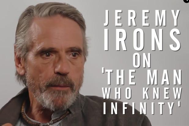 Jeremy Irons on Discovering a Love of Mathematics in 'The Man Who Knew