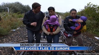 David Muir Reports From Front Lines of Syrian Refugee Crisis (Video)