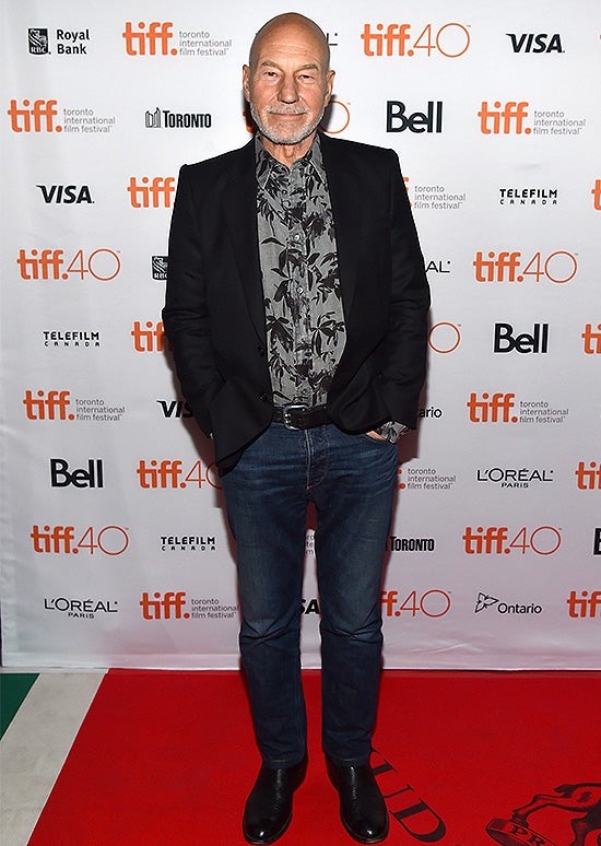 TORONTO, ON - SEPTEMBER 10: Actor Patrick Stewart attends the 'Green Room' and 'The Chickening' premieres during the 2015 Toronto International Film Festival at Ryerson Theatre on September 10, 2015 in Toronto, Canada. (Photo by Alberto E. Rodriguez/Getty Images) TORONTO, ON - SEPTEMBER 10: Actor Patrick Stewart attends the 'Green Room' and 'The Chickening' premieres during the 2015 Toronto International Film Festival at Ryerson Theatre on September 10, 2015 in Toronto, Canada. (Photo by Alberto E. Rodriguez/Getty Images)