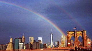 Breathtaking World Trade Center Rainbow Goes Viral on 9/11 Anniversary (Photo)