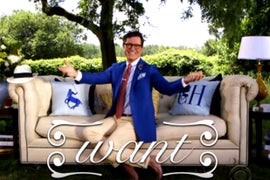 Step Aside, Gwyneth Paltrow and Ellen: Stephen Colbert Launches Lifestyle Brand (Video)