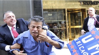 Donald Trump’s Security Hits Mexican Immigrant In The Face