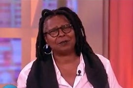 ‘The View’: Whoopi Goldberg Slams Donald Trump for ‘Doing a Very Good Job’ Recruiting for ISIS (Video)