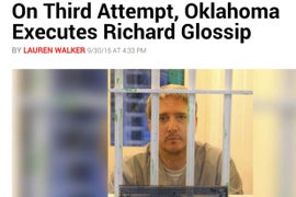 Newsweek Takes Down Erroneous Report About Oklahoma Prisoner’s Execution