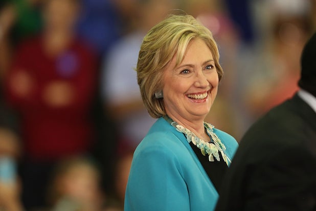Hillary Clinton Attends Grassroots Campaign Event In Florida