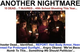 New York Post Labels Oregon Shooter the ‘Anti-Christ,’ Huffington Post Reports ‘Another Nightmare’