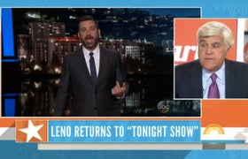 Jay Leno on Jimmy Kimmel Feud: ‘Welcome to Show Business’ (Video)