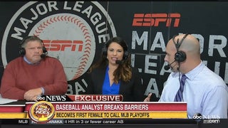 First Female MLB Playoff Analyst Jessica Mendoza Answers Sexist Backlash: ‘He Came After Me Because I Was a Woman’ (Video)