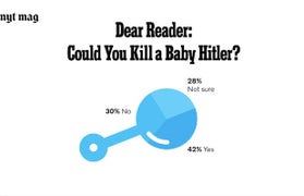 New York Times Asks Readers If They’d Kill Hitler When He Was a Baby, Internet Explodes
