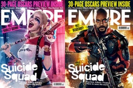 ‘Suicide Squad’ Star Will Smith Teases ‘Romantic Triangle’ With Harley Quinn, The Joker (Photos)