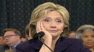 Hillary Clinton Ruins Perfectly Good Mannequin Challenge by Blinking Next to Bon Jovi (Video)