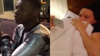 ‘Star Wars: The Force Awakens’ Stars John Boyega, Daisy Ridley React to First Trailer With Tears and Excitement (Video)