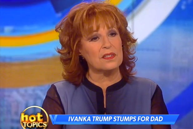 'The View's' Joy Behar... Ivanka Trump Instagram