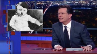 Stephen Colbert Wouldn’t Kill Baby Hitler – He’d Raise Him With Love (Video)