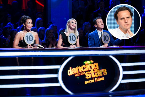 Dancing With the Stars Judges CARRIE ANN INABA, JULIANNE HOUGH, BRUNO TONIOLI