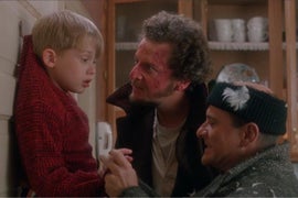 Watch ‘Home Alone’ Perp Marv’s Terrified Response to Older Macaulay Culkin (Video)