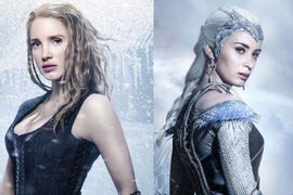 First Look at Jessica Chastain, Emily Blunt in ‘Snow White and the Huntsman’ Sequel (Photos)