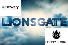 Discovery, Liberty Global to Purchase 3.4 Percent Each of Lionsgate