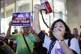 Donald Trump ‘SNL’ Protest a Bust, Draws Tiny Crowd
