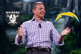 Disney’s Bob Iger to Lead LA Football Stadium Project for NFL’s Raiders, Chargers