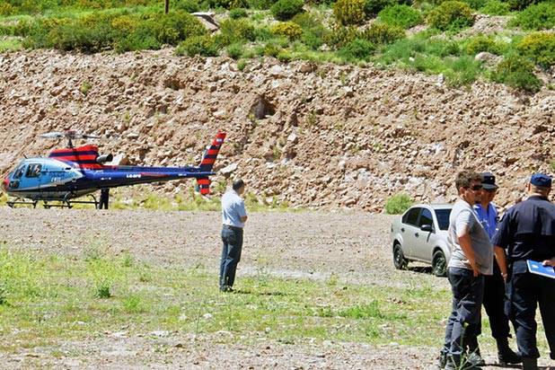 Argentina helicopter crash MTV