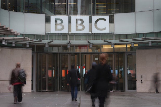 BBC building entrance