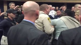 Donald Trump Supporters Scream Nazi Salute, ‘Light the Motherf–ker On Fire’ at Black Lives Matter Supporter (Video)