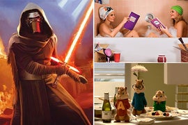 ‘Star Wars’ to Battle ‘Sisters,’ ‘Chipmunks,’ Holiday Shopping in Bid for Box Office Record