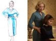 Sandy Powell sketch and costume for "Carol"