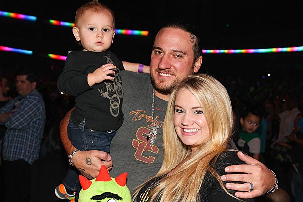 Chris Carney and Tiffany Thornton