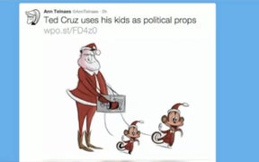 Washington Post Pulls Cartoon Depicting Ted Cruz’s Daughters as Monkeys (Photo)