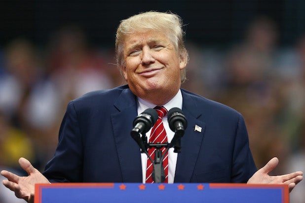 Donald Trump Holds Campaign Rally In Dallas