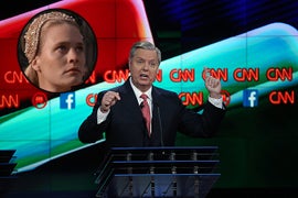 Lindsey Graham Warns Ted Cruz Not to Mess With Princess Buttercup During GOP Debate