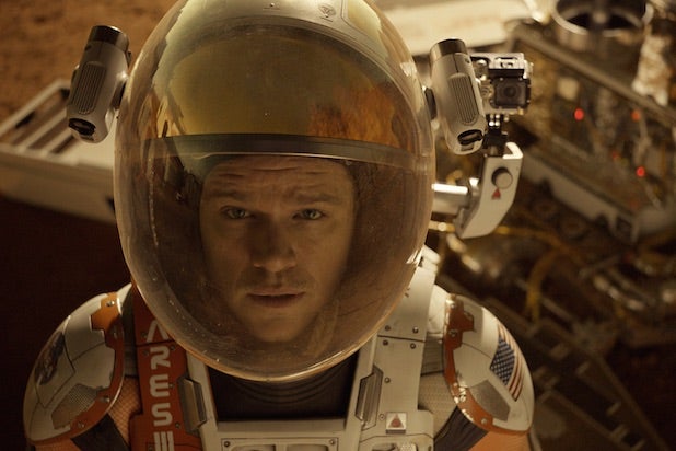 Matt Damon in The Martian