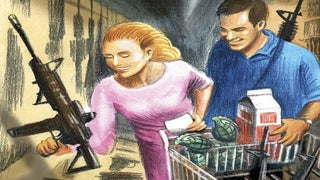 New Yorker’s Alarming New Cover Mixes Guns and Groceries