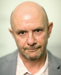 LONDON, ENGLAND - SEPTEMBER 23: Nick Hornby attends a photocall as he delivers the first in the 2015 BAFTA and BFI Screenwriters' Lecture series at BAFTA on September 23, 2015 in London, England. (Photo by Chris Jackson/Getty Images)