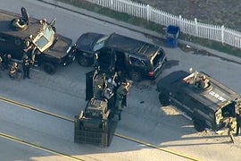 San Bernardino Police Shootout Leaves 1 Man, 1 Woman Dead (Updated)
