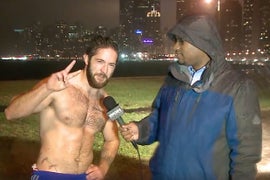 Shirtless Man Jogging in Rain Goes Viral After Telling WGN ‘I’m Also Single’ (Video)