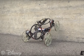 Disney Invents Gravity-Defying Robot That Walks Up Walls (Video)
