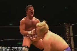Pro Wrestler Joey Ryan Uses Amazing Penis Strength to Overpower Opponent (Video)
