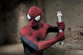 ‘Star Wars’ Sith Lord Darth Maul Battles Spider-Man to Gruesome Death in ‘Super Power Beat Down’ (Video)