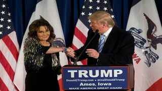 Donald Trump Blows Off Sarah Palin VP Questions (Video)