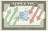 Apple's logo on the iconography of a dollar bill
