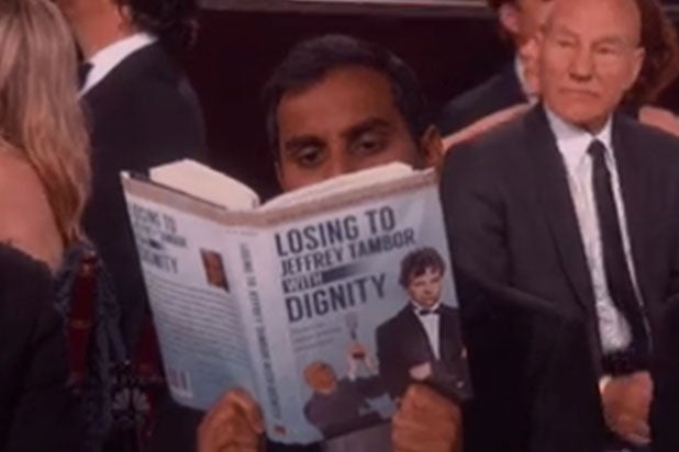 Aziz Ansari reaction at the Golden Globes Aziz Ansari reaction at the Golden Globes