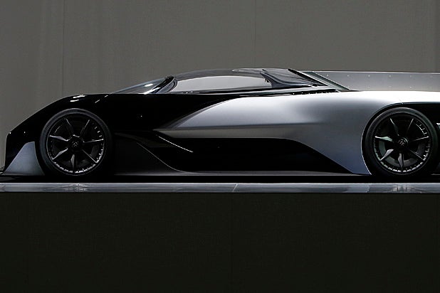Faraday Future's concept car Faraday Future's concept car