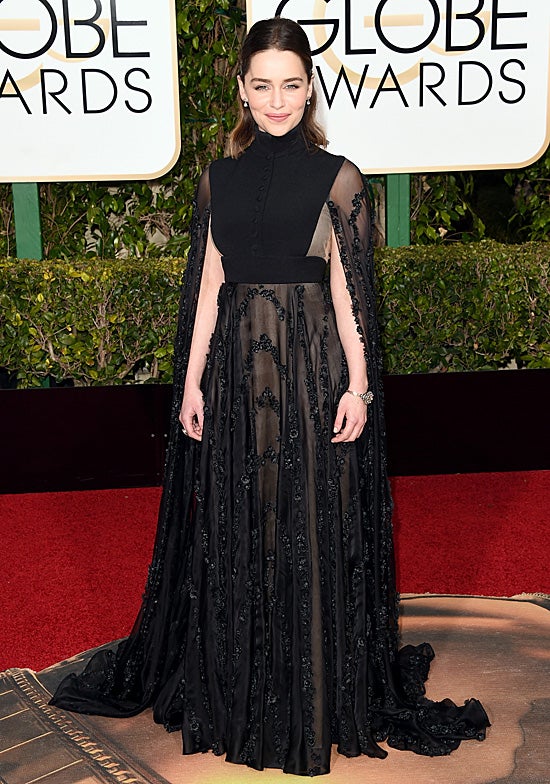 Emilia Clarke 73rd Annual Golden Globe Awards Arrivals Emilia Clarke 73rd Annual Golden Globe Awards Arrivals