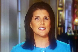Gov. Nikki Haley Deftly Dismisses Trump in Powerful State of the Union Response