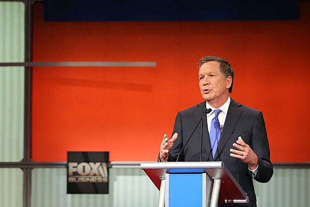 John Kasich at GOP Debate Jan 2016